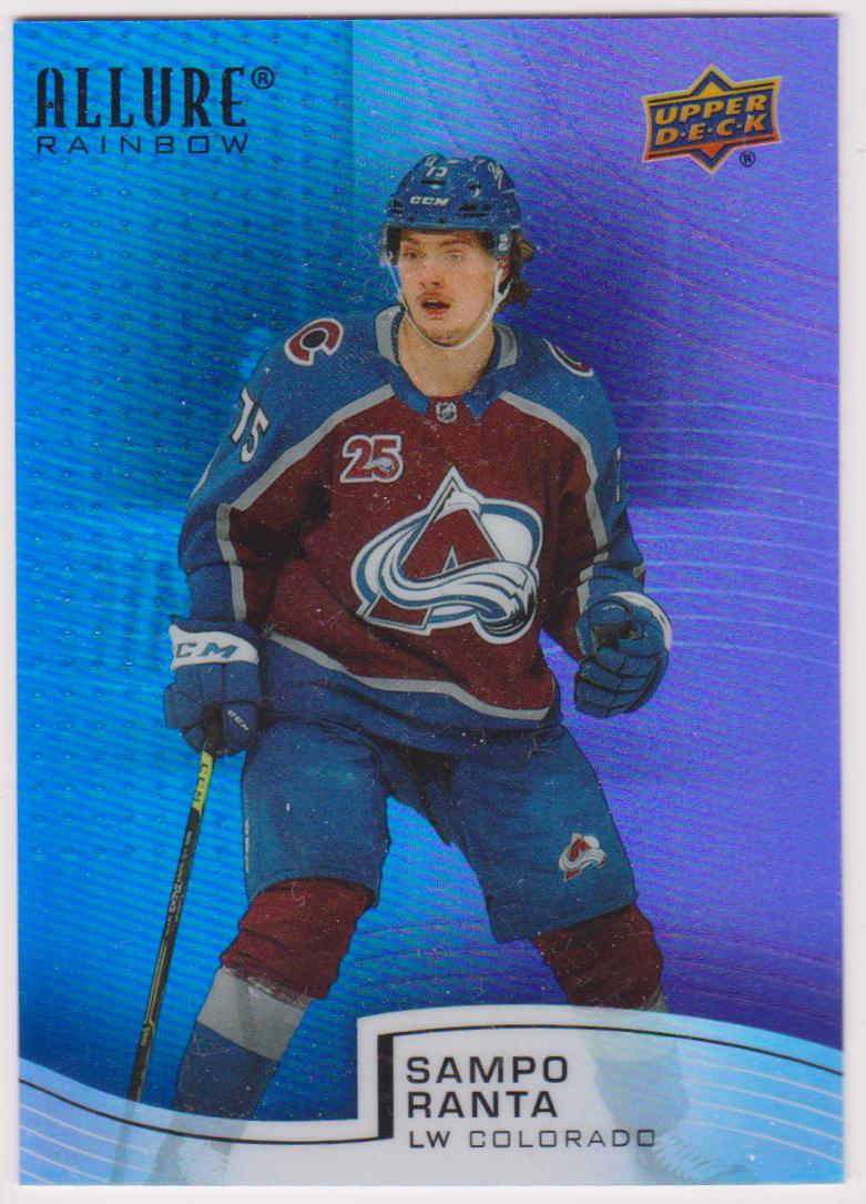 (image for) 2021-22 Upper Deck Allure Rainbow Blue Purple #R40 Sampo Ranta - 163/199 - RC Year
