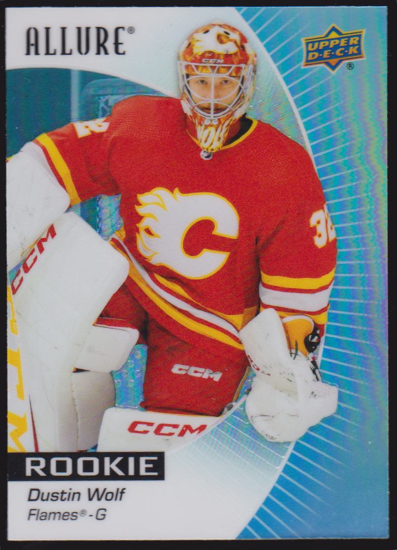 2023-24 Upper Deck Allure #104 Dustin Wolf RC (image for) 2023-24 Upper Deck Allure #104 Dustin Wolf RC