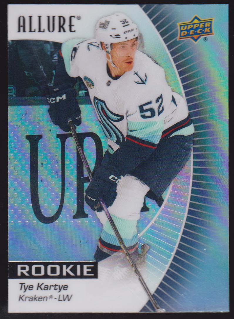 (image for) 2023-24 Upper Deck Allure Black Rainbow #132 Tye Kartye - RC Year
