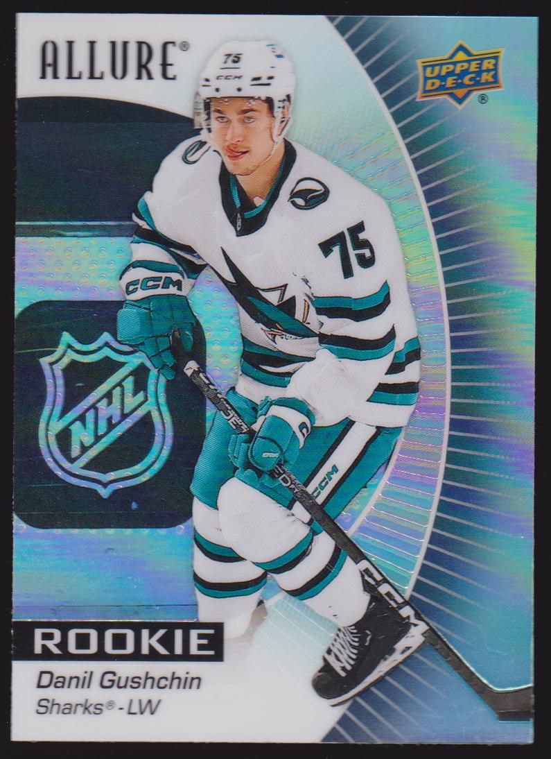 (image for) 2023-24 Upper Deck Allure Black Rainbow #108 Danil Gushchin - RC Year