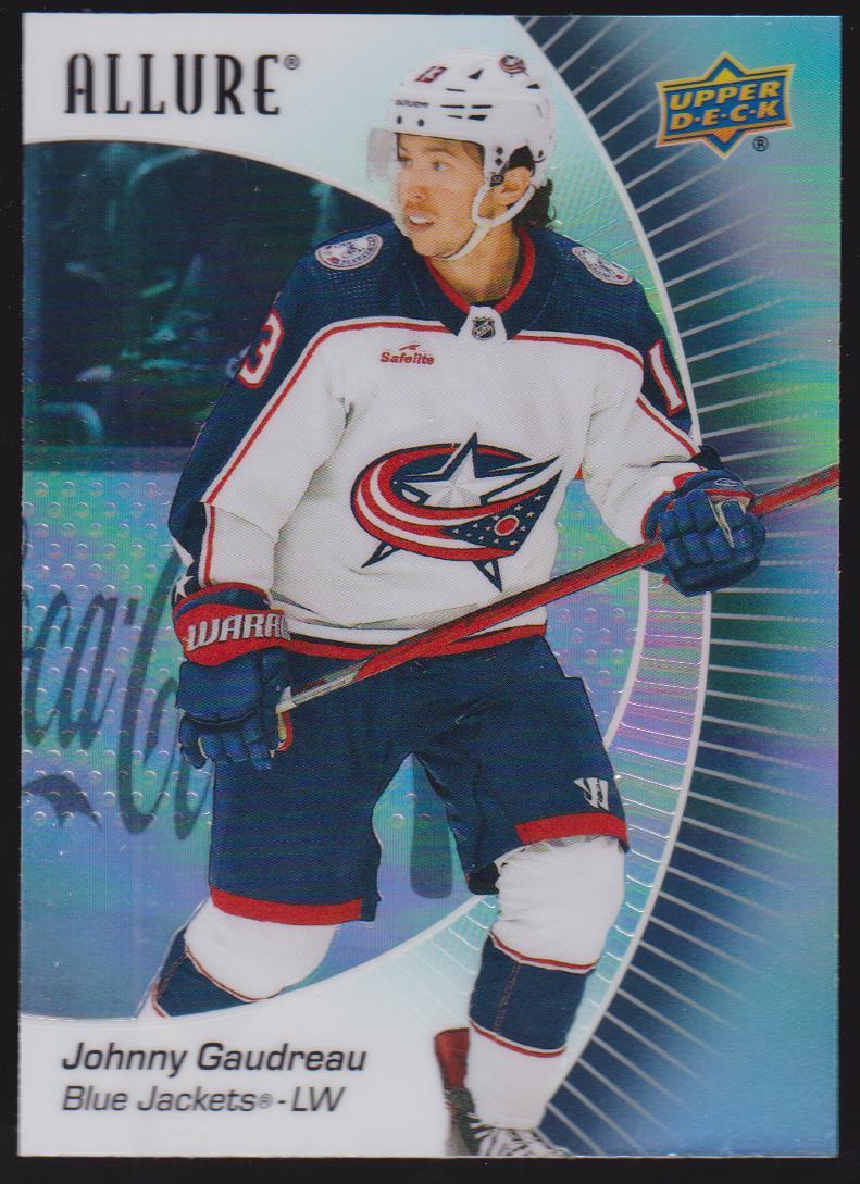 (image for) 2023-24 Upper Deck Allure Black Rainbow #43 Johnny Gaudreau