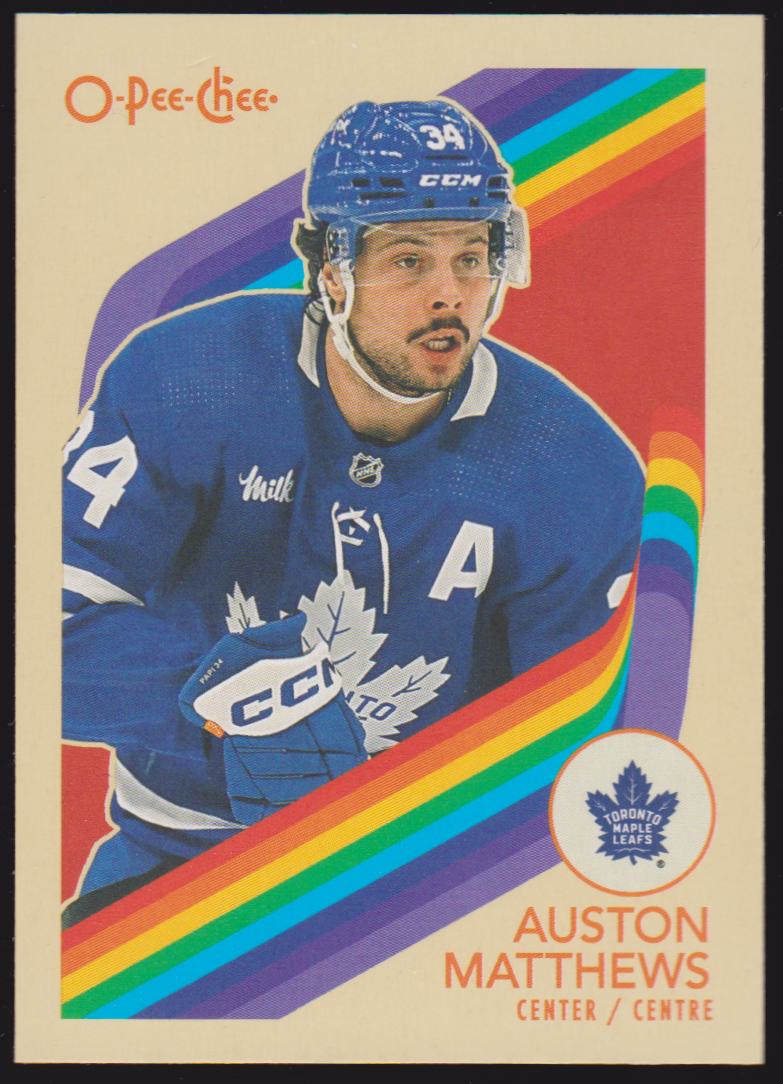 (image for) 2023-24 O-Pee-Chee Retro #101 Auston Matthews