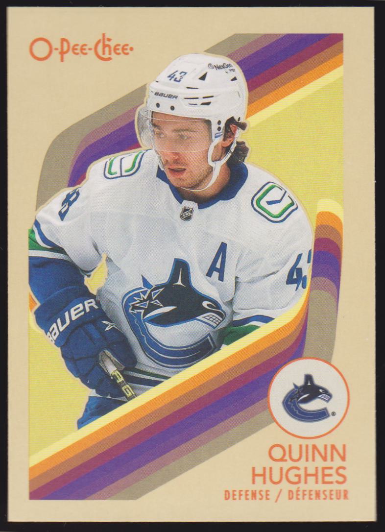 (image for) 2023-24 O-Pee-Chee Retro #48 Quinn Hughes