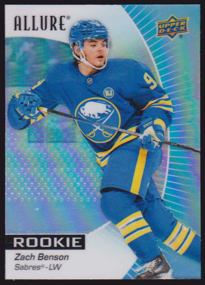 2023-24 Upper Deck Allure #115 Zach Benson RC (image for) 2023-24 Upper Deck Allure #115 Zach Benson RC
