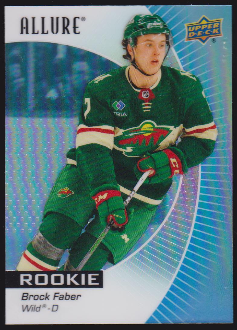 2023-24 Upper Deck Allure #112 Brock Faber RC (image for) 2023-24 Upper Deck Allure #112 Brock Faber RC