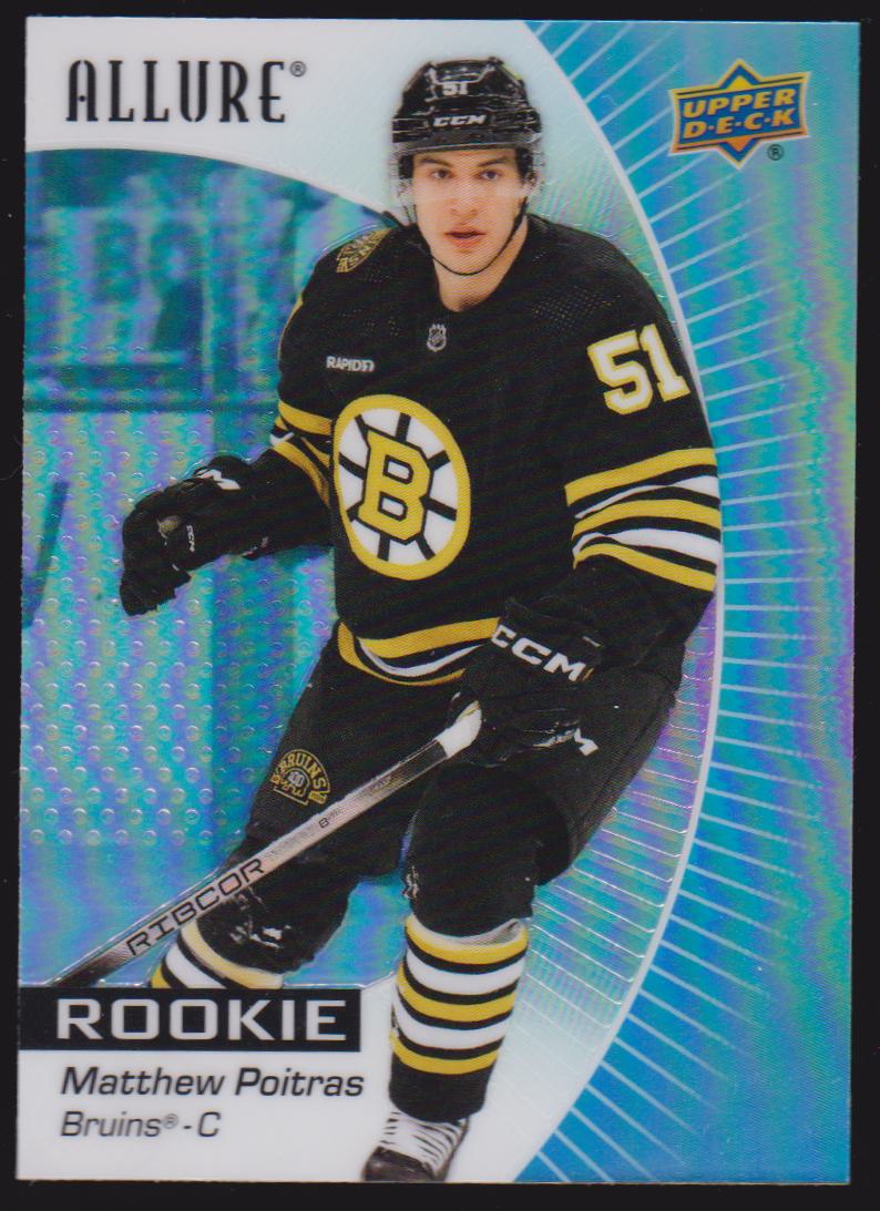 2023-24 Upper Deck Allure #120 Matthew Poitras RC (image for) 2023-24 Upper Deck Allure #120 Matthew Poitras RC
