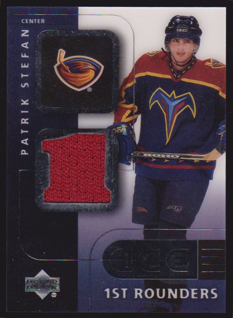 (image for) 2001-02 Upper Deck Ice First Rounders Jerseys #FPS Patrik Stefan