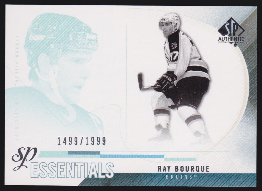 (image for) 2010-11 SP Authentic #189 Raymond Bourque - SP Essentials - 1499/1999