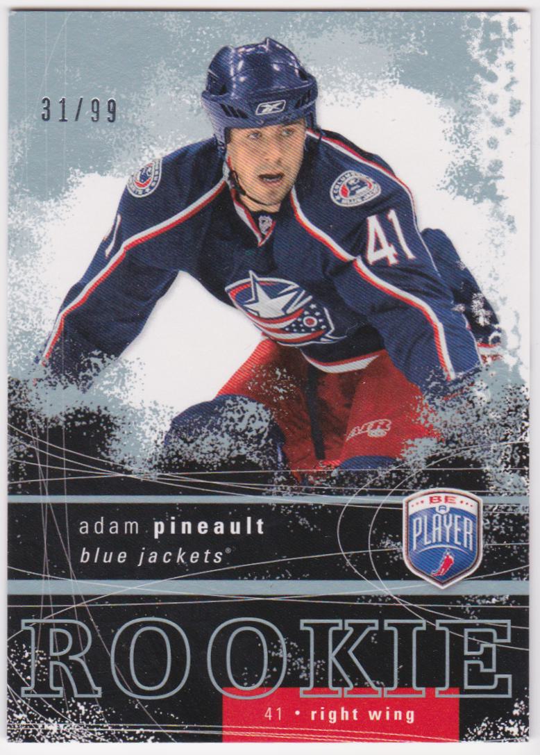 2007-08 Be A Player #358 Adam Pineault 31/99 XRC (image for) 2007-08 Be A Player #358 Adam Pineault 31/99 XRC