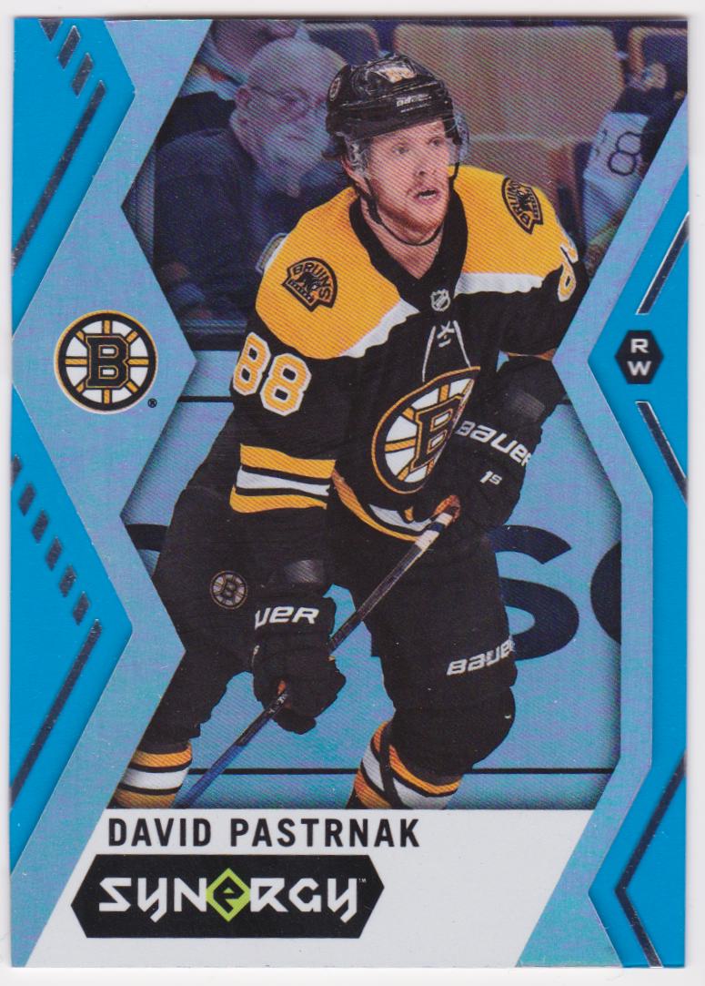 2017-18 Synergy Blue #32 David Pastrnak (image for) 2017-18 Synergy Blue #32 David Pastrnak