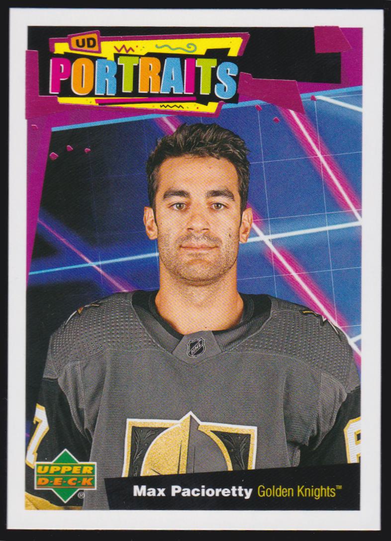 (image for) 2020-21 Upper Deck UD Portraits #P14 Max Pacioretty