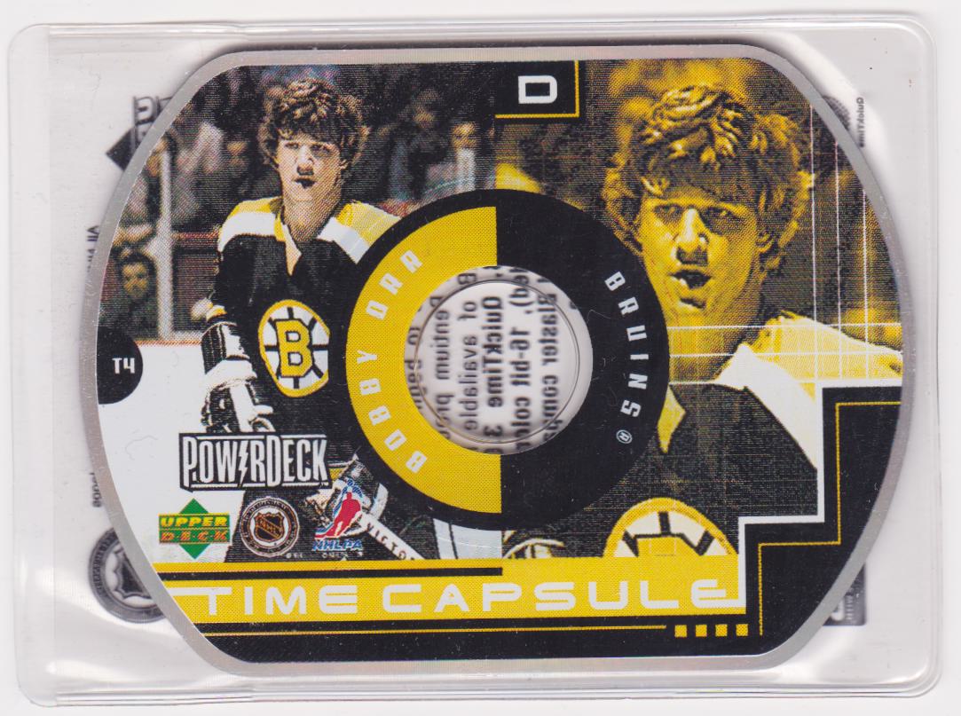 (image for) 1999-00 Upper Deck PowerDeck Time Capsule #T4 Bobby Orr - CD