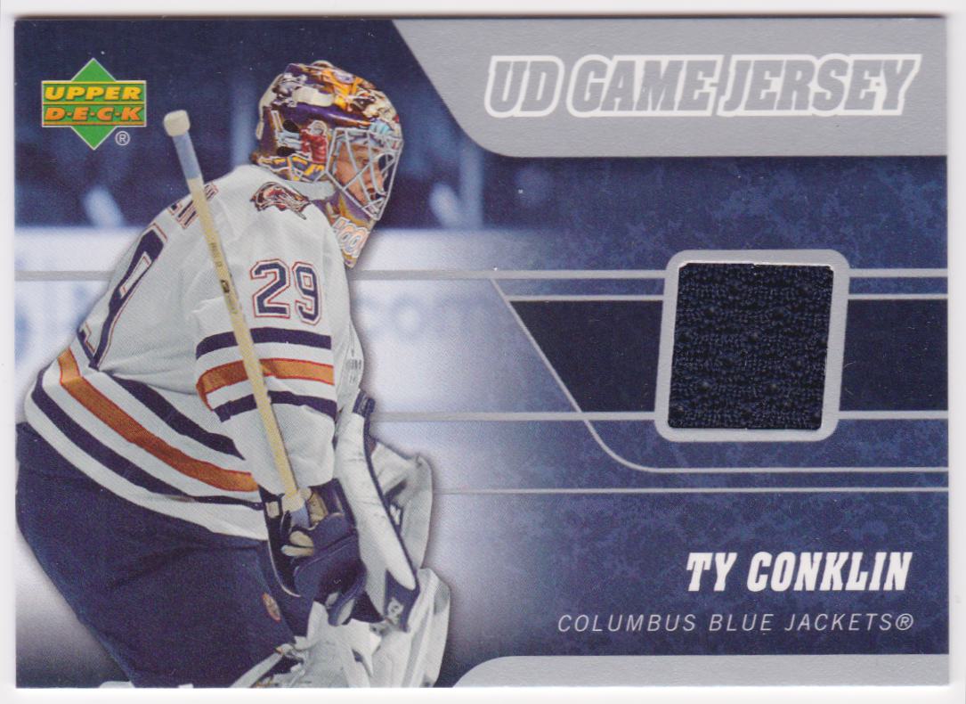 (image for) 2006-07 Upper Deck Game Jerseys #JTC Ty Conklin