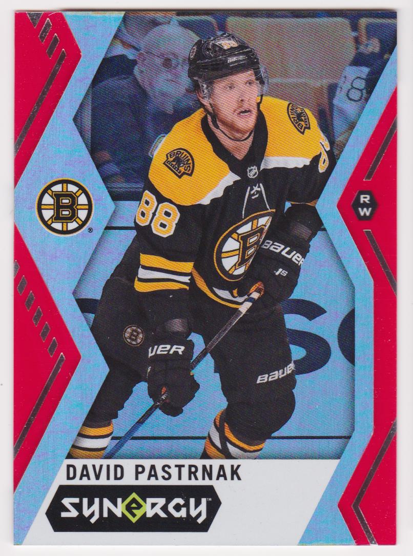 (image for) 2017-18 Synergy Red #32 David Pastrnak