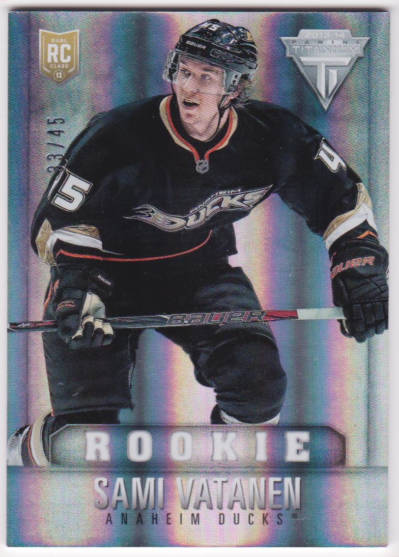(image for) 2013-14 Panini Titanium #156 Sami Vatanen 33/45 RC