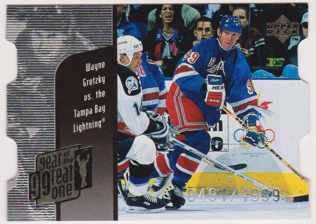 (image for) 1998-99 Upper Deck Year of the Great One Quantum #GO24 Wayne Gretzky 491/1999