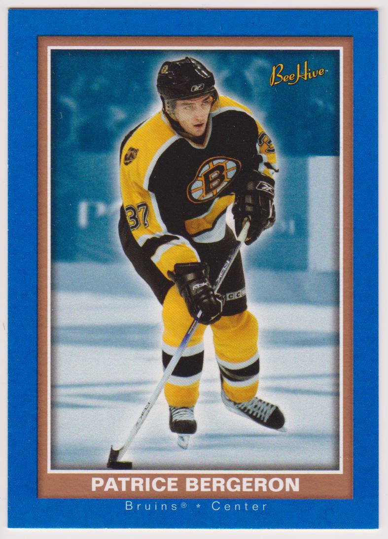 2005-06 Beehive Blue #7 Patrice Bergeron (image for) 2005-06 Beehive Blue #7 Patrice Bergeron