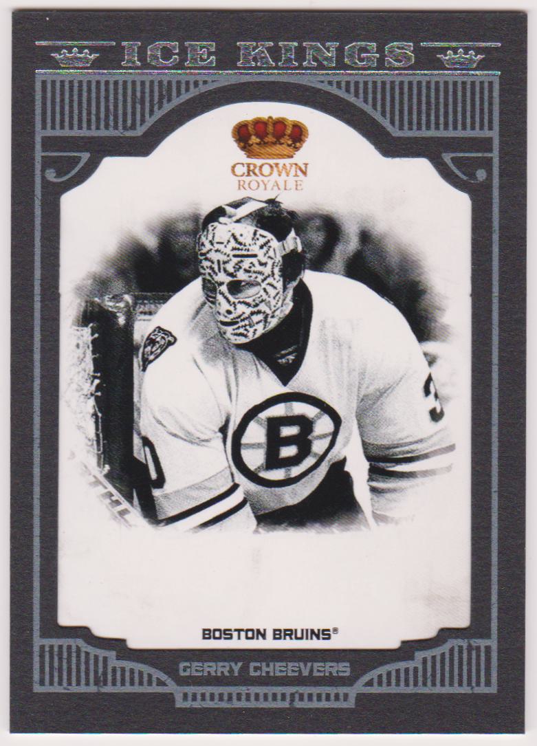 (image for) 2011-12 Crown Royale Ice Kings #18 Gerry Cheevers
