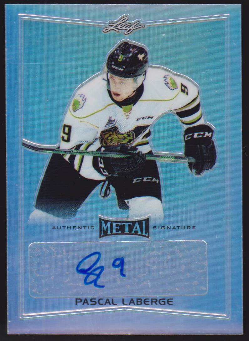 2015-16 Leaf Metal #BAPL1 Pascal Laberge AUTO (image for) 2015-16 Leaf Metal #BAPL1 Pascal Laberge AUTO