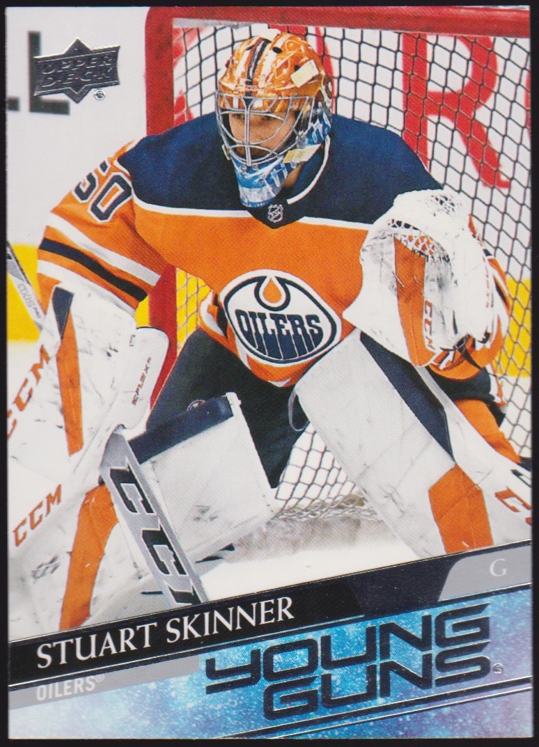 2020-21 Upper Deck #496 Stuart Skinner YG RC (image for) 2020-21 Upper Deck #496 Stuart Skinner YG RC