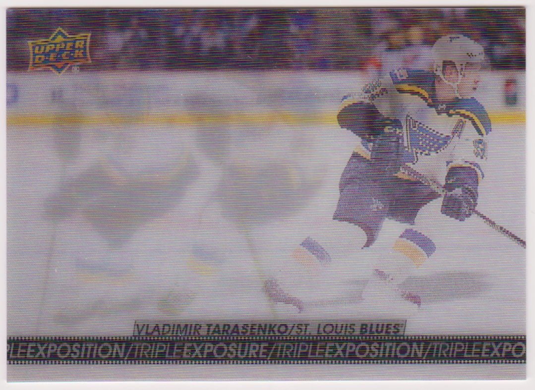 2017-18 Upper Deck Tim Hortons Triple Exposure #TE9 Vladimir Tarasenko (image for) 2017-18 Upper Deck Tim Hortons Triple Exposure #TE9 Vladimir Tarasenko