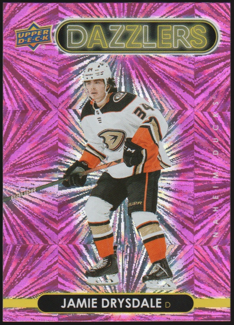 (image for) 2021-22 Upper Deck Dazzlers Pink #DZ2 Jamie Drysdale