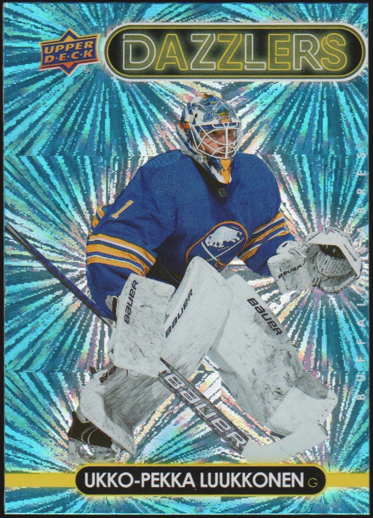 (image for) 2021-22 Upper Deck Dazzlers #DZ6 Ukko-Pekka Luukkonen