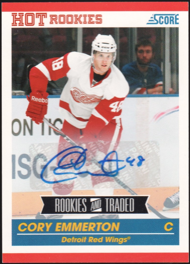 (image for) 2010-11 Score Signatures #606 Cory Emmerton AUTO