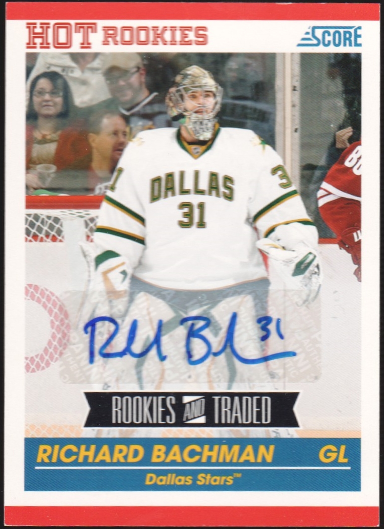 (image for) 2010-11 Score Signatures #636 Richard Bachman AUTO