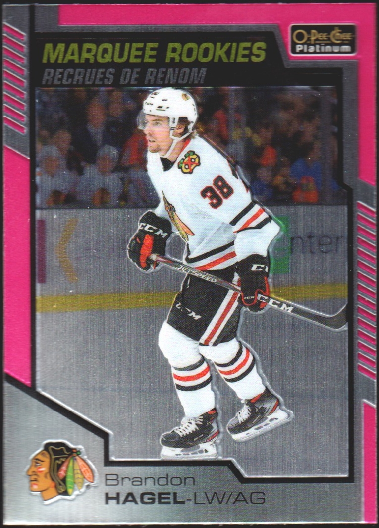 2020-21 O-Pee-Chee Platinum Matte Pink #183 Brandon Hagel (image for) 2020-21 O-Pee-Chee Platinum Matte Pink #183 Brandon Hagel