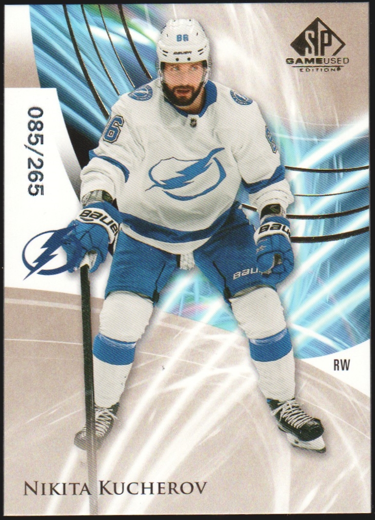 (image for) 2020-21 SP Game Used Golden Burst #30 Nikita Kucherov 85/265
