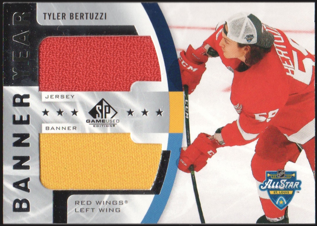 (image for) 2020-21 SP Game Used Banner Jersey #BYJTB Tyler Bertuzzi