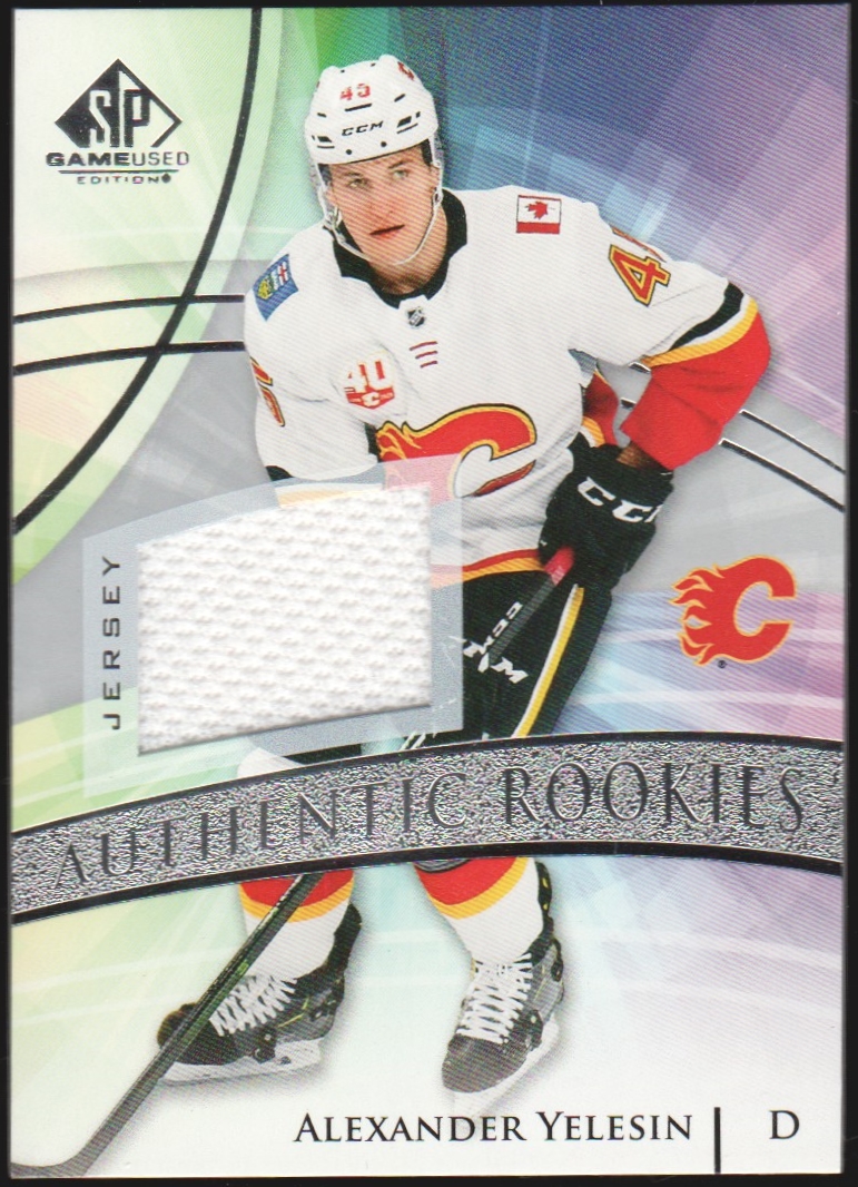 2020-21 SP Game Used Silver #188 Alexander Yelesin JERSEY (image for) 2020-21 SP Game Used Silver #188 Alexander Yelesin JERSEY