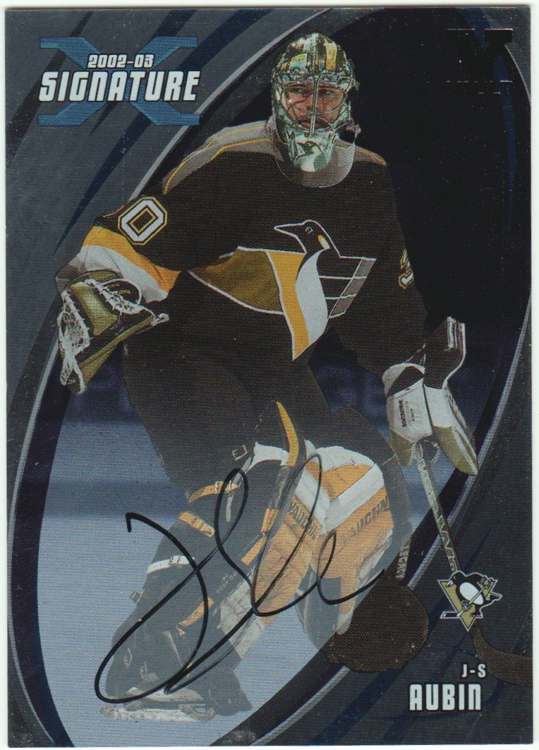 (image for) 2002-03 BAP Signature Series Autographs #14 J-S Aubin VAULT