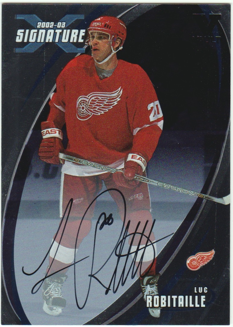 2002-03 BAP Signature Series Autographs #153 Luc Robitaille (image for) 2002-03 BAP Signature Series Autographs #153 Luc Robitaille
