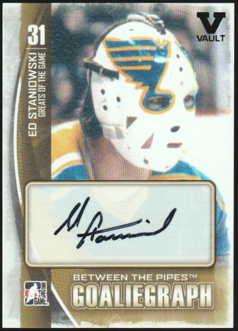 (image for) 2013-14 Between the Pipes Autographs #AES2 Ed Staniowski Vault