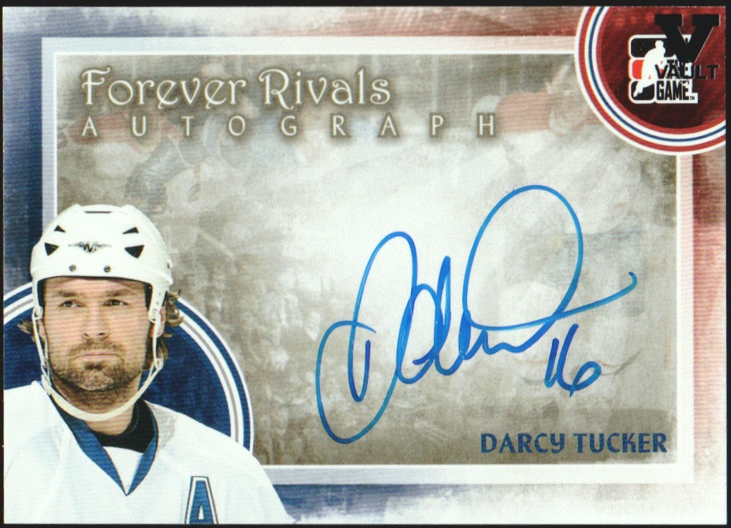 (image for) 2012-13 ITG Forever Rivals Autographs #ADT1 Darcy Tucker