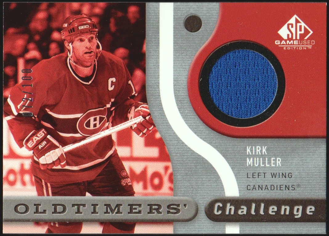 (image for) 2005-06 SP Game Used Oldtimer's Challenge #OCKM Kirk Muller