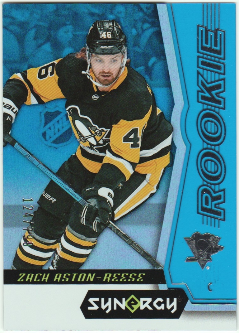 (image for) 2018-19 Synergy Blue #54 Zach Aston-Reese 124/799