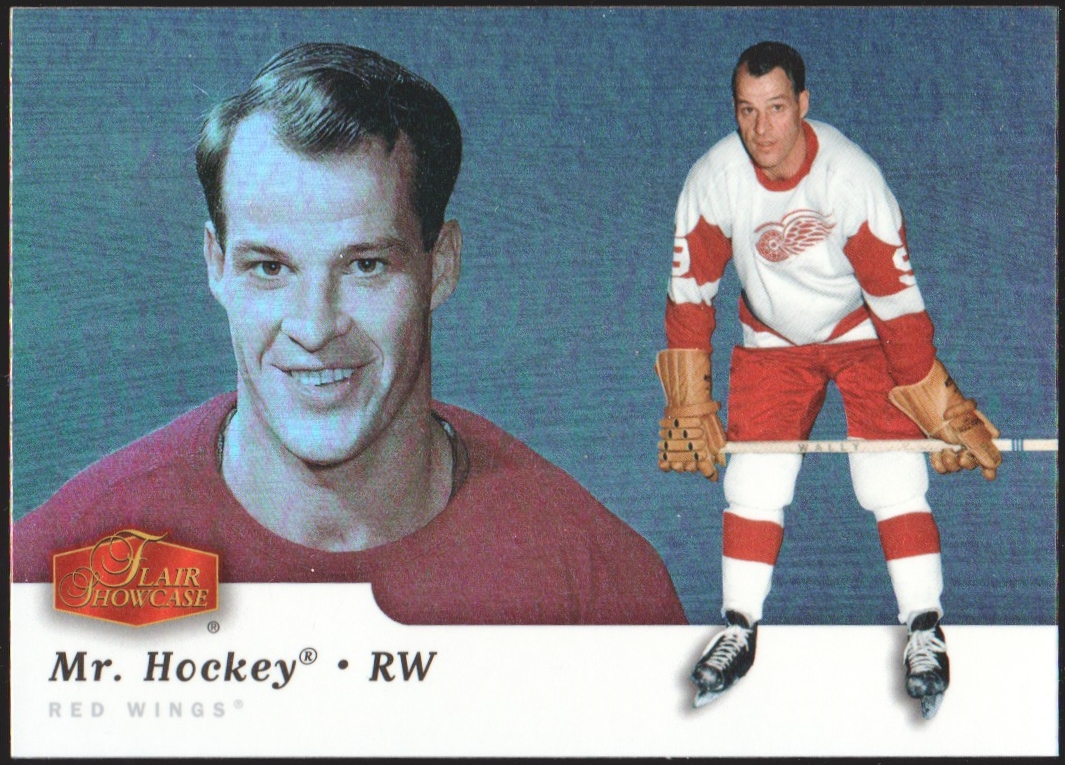 2006-07 Flair Showcase #281 Gordie Howe (image for) 2006-07 Flair Showcase #281 Gordie Howe