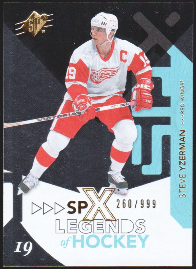 2010-11 SPx #105 Steve Yzerman 260/999 (image for) 2010-11 SPx #105 Steve Yzerman 260/999