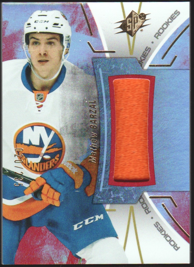 (image for) 2016-17 SPx Rookies Red #RMB Mathew Barzal 20/235