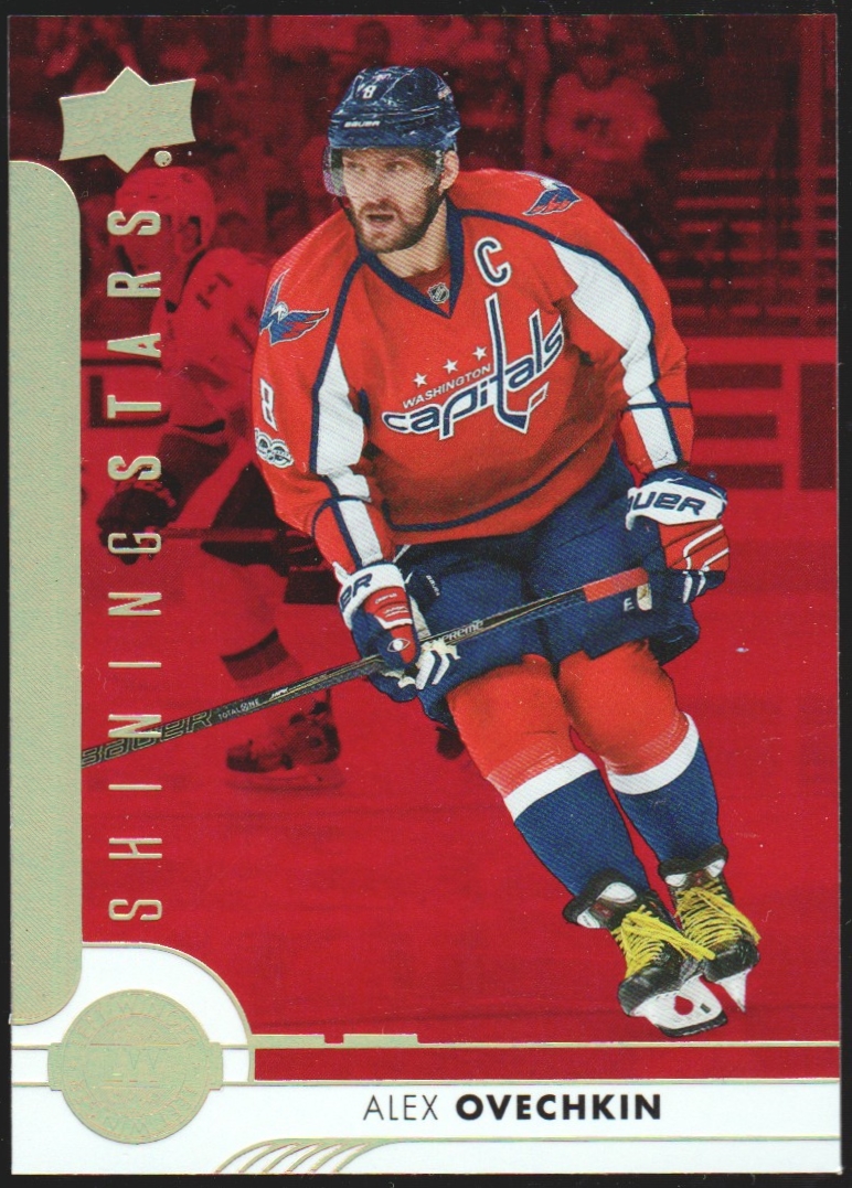 2017-18 Upper Deck Shining Stars Left Wingers Red #SSL1 Alex Ovechkin (image for) 2017-18 Upper Deck Shining Stars Left Wingers Red #SSL1 Alex Ovechkin