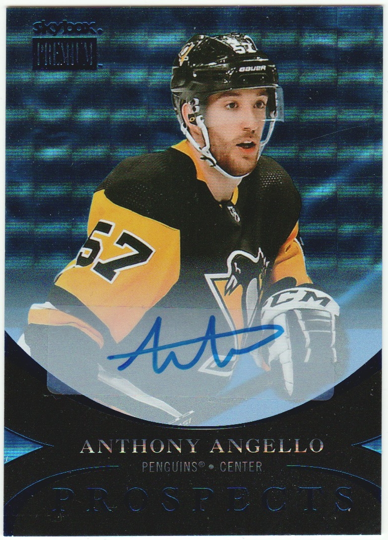 (image for) 2020-21 Metal Universe Skybox Auto Sapphires #PP44 A. Angello
