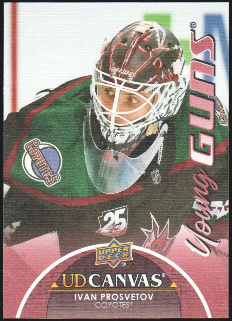 (image for) 2021-22 Upper Deck Canvas #C106 Ivan Prosvetov YG RC