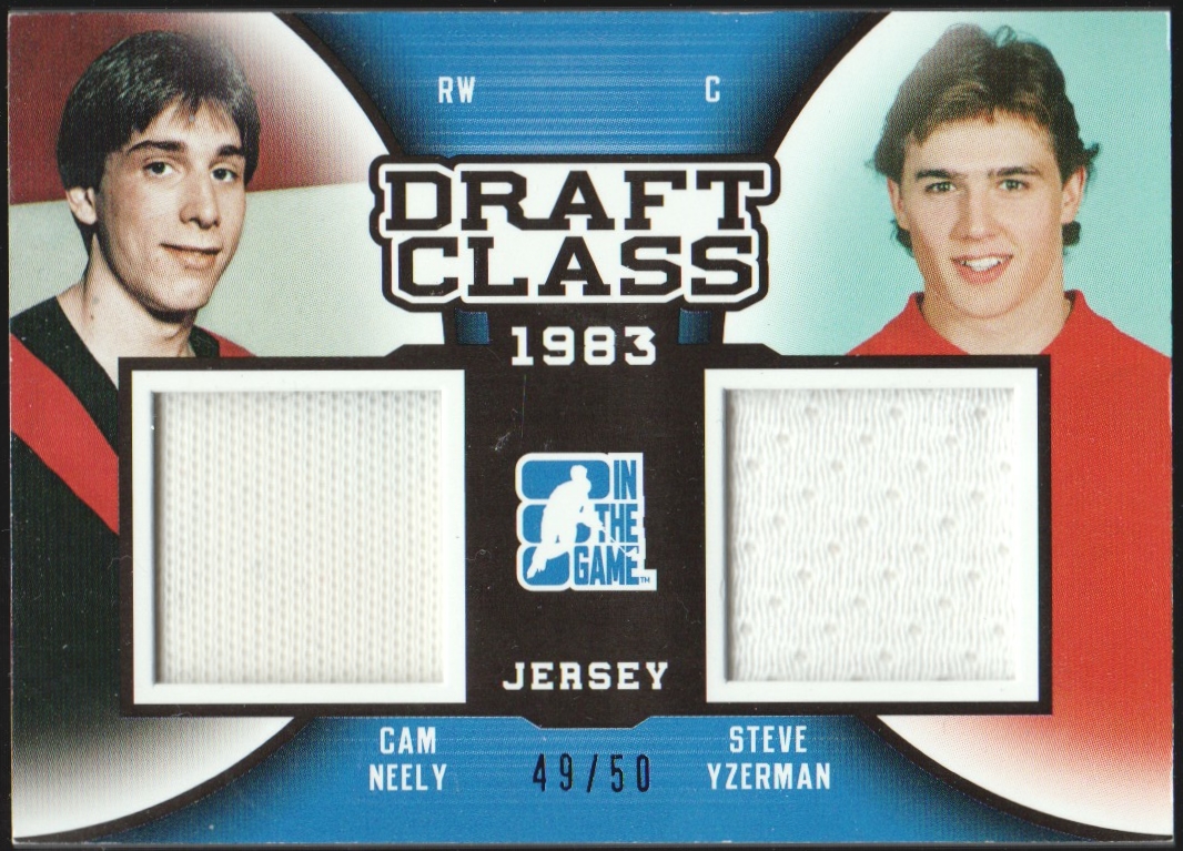 2014-15 ITG Draft Prospects Draft Class Blue #DC21 Yzerman/Neely (image for) 2014-15 ITG Draft Prospects Draft Class Blue #DC21 Yzerman/Neely