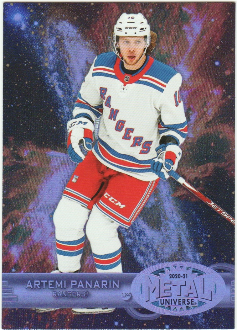 (image for) 2020-21 Metal Universe '97-98 Retro Purple #R19 Artemi Panarin