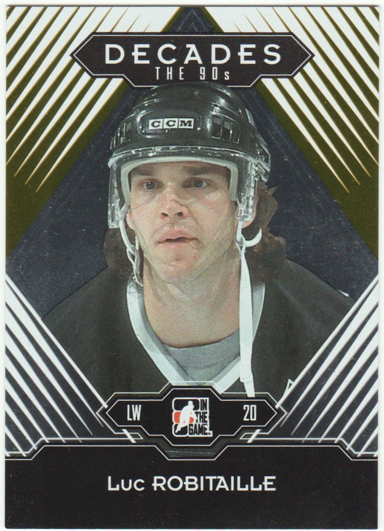 (image for) 2013-14 ITG Decades 1990s Gold #96 Luc Robitaille /30
