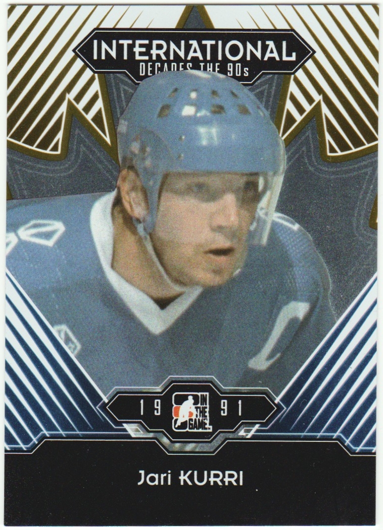 (image for) 2013-14 ITG Decades 1990s Gold #10 Jari Kurri /30