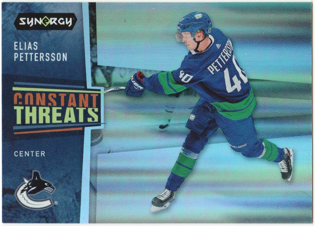 2020-21 Synergy Constant Threats #CT13 Elias Pettersson (image for) 2020-21 Synergy Constant Threats #CT13 Elias Pettersson